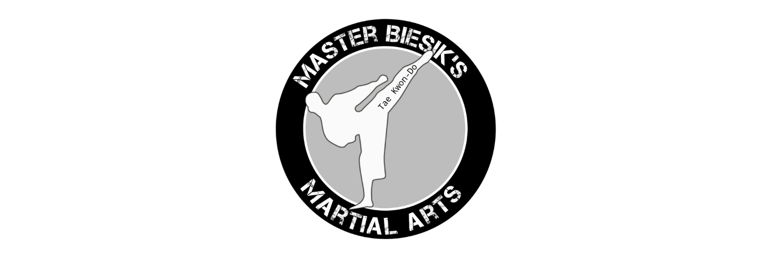 Master Biesik's Martial Arts logo - Academy Blast taekwondo school marketing client